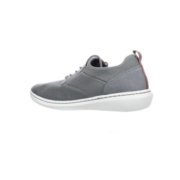 Clarks Mens Step Urban Gray Oxford Dress Shoe Size 9 Medium (D, M) - Picture 3 of 4